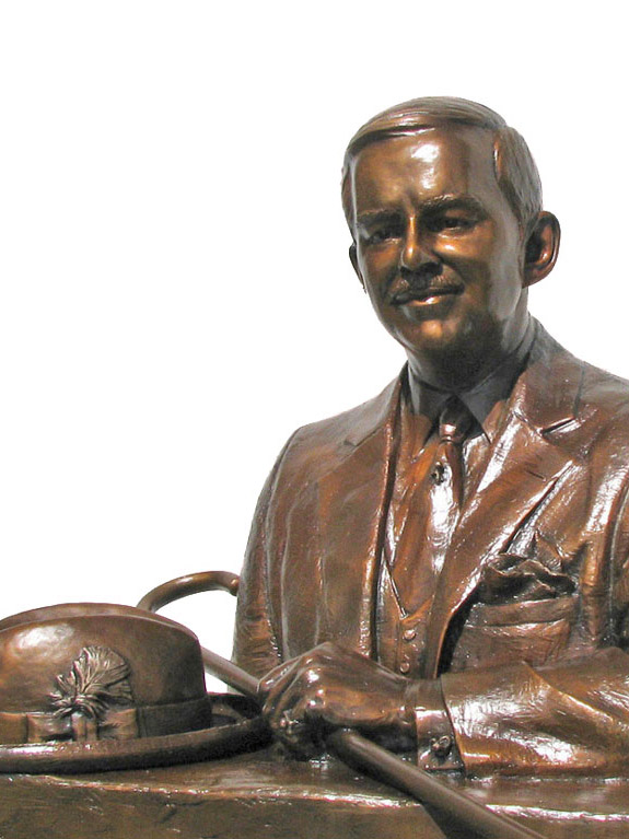 Custom Bronze Portrait Memorial Sculpture Bust Portrait Sculptor Lena